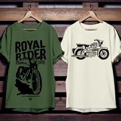 Royal Motorcycle Club Pack of 2 Heavy Duty® Oversized T-Shirts.