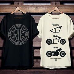 RE Dream Build Ride Pack of 2 Heavy Duty® Oversized T-Shirts.