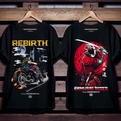 Rebirth of Rider Pack of 2 Heavy Duty® Oversized T-Shirts.