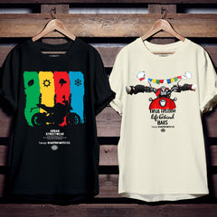 Ladakh Rider Pack of 2 Heavy Duty® Oversized T-Shirts.