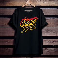 Retro Ghost Rider Combo Pack of 2 Oversized T-Shirts.