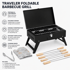 Foldable Barbecue Grill