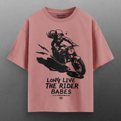 Rider Babes Heavy Duty® Oversized T-Shirt.