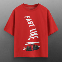 Fast Like F1 Heavy Duty® Oversized T-Shirt.