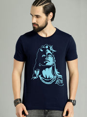 Buy Oversized streetwear Adiyogi Har Har Shambhu Printed T-shirt Online - RoadTrip®