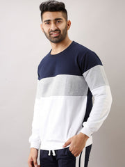 Buy Oversized streetwear Amazing Colourblock Full Sleeves Sweatshirt Online - RoadTrip®