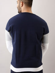 Buy Oversized streetwear Amazing Colourblock Full Sleeves Sweatshirt Online - RoadTrip®