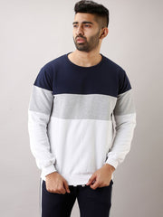 Buy Oversized streetwear Amazing Colourblock Full Sleeves Sweatshirt Online - RoadTrip®
