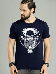 Buy Oversized streetwear Big Beard Rider Printed T-shirt Online - RoadTrip®