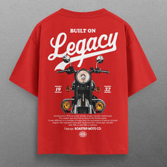 Buy Oversized streetwear BUILT ON LEGACY T - SHIRT Online - RoadTrip®