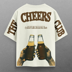 Buy Oversized streetwear CHEERS CLUB T - SHIRT Online - RoadTrip®