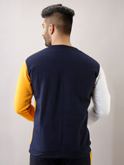 Buy Oversized streetwear Colourblock Full Sleeves Sweatshirt Online - RoadTrip®