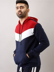 Buy Oversized streetwear Cool Block Full Sleeves Hoodie Online - RoadTrip®