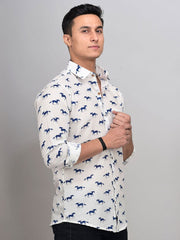 Buy Oversized streetwear Crafted Horse Allover Printed Shirt Online - RoadTrip®