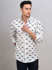 Buy Oversized streetwear Crafted Horse Allover Printed Shirt Online - RoadTrip®