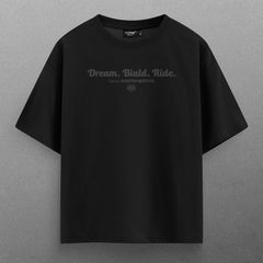 Buy Oversized streetwear DREAM BUILD RIDE T - SHIRT Online - RoadTrip®