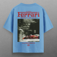 Buy Oversized streetwear F1xFERRARI T - SHIRT Online - RoadTrip®