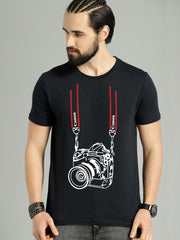 Buy Oversized streetwear Hanging Camera Graphic T-Shirt Online - RoadTrip®