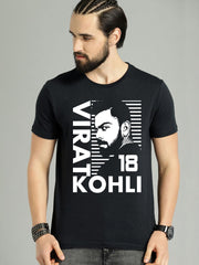 Buy Oversized streetwear King Kohli Graphic Printed T-shirt Online - RoadTrip®