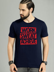Buy Oversized streetwear Motivational Workout Sweat Achieve T-shirt Online - RoadTrip®