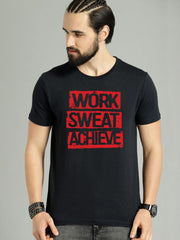 Buy Oversized streetwear Motivational Workout Sweat Achieve T-shirt Online - RoadTrip®
