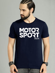 Buy Oversized streetwear Motor Sports India Printed T-shirt Online - RoadTrip®