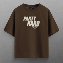 Buy Oversized streetwear PARTY HARD T - SHIRT Online - RoadTrip®