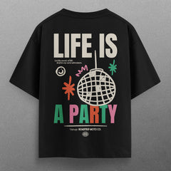 Buy Oversized streetwear PARTY HARD T - SHIRT Online - RoadTrip®