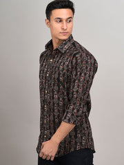 Buy Oversized streetwear Premium Allover Printed Shirt Online - RoadTrip®