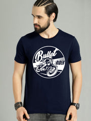 Buy Oversized streetwear Premium Bullet Rider Printed T-shirt Online - RoadTrip®