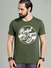 Buy Oversized streetwear Premium Bullet Rider Printed T-shirt Online - RoadTrip®
