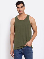 Buy Oversized streetwear Premium Plain Gym Vest Online - RoadTrip®