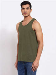 Buy Oversized streetwear Premium Plain Gym Vest Online - RoadTrip®