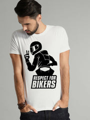 Buy Oversized streetwear Respect The Bikers Graphic T-Shirt Online - RoadTrip®
