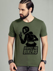 Buy Oversized streetwear Respect The Bikers Graphic T-Shirt Online - RoadTrip®