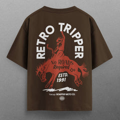 Buy Oversized streetwear Retro Tripper T - SHIRT Online - RoadTrip®