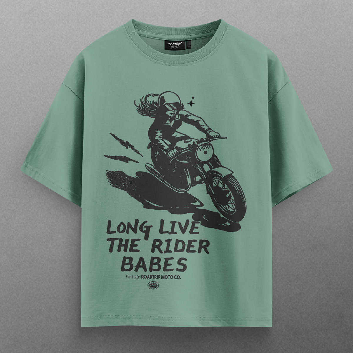 Buy Oversized streetwear RIDER BABE T - SHIRT Online - RoadTrip®