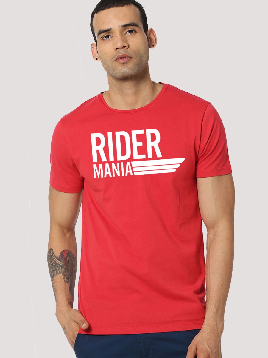 Buy Oversized streetwear Rider Mania Graphic T-Shirt Online - RoadTrip®
