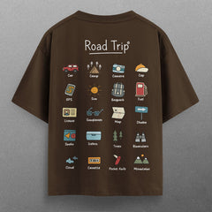 Buy Oversized streetwear ROAD TRIP T - SHIRT Online - RoadTrip®