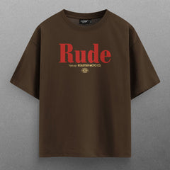 Buy Oversized streetwear RUDE T - SHIRT Online - RoadTrip®