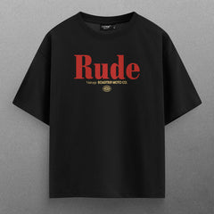 Buy Oversized streetwear RUDE T - SHIRT Online - RoadTrip®