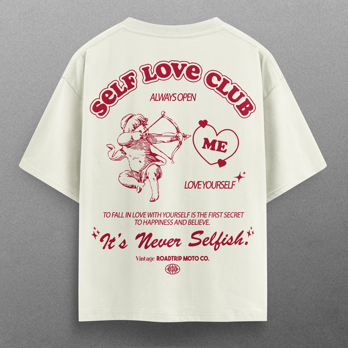 Buy Oversized streetwear SELF LOVE CLUB T - SHIRT Online - RoadTrip®