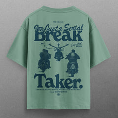 Buy Oversized streetwear SERIAL BREAK TAKER T - SHIRT Online - RoadTrip®