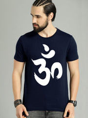 Buy Oversized streetwear Spiritual OM Graphic Printed T-shirt Online - RoadTrip®