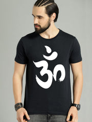 Buy Oversized streetwear Spiritual OM Graphic Printed T-shirt Online - RoadTrip®