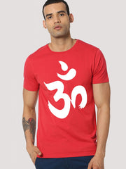 Buy Oversized streetwear Spiritual OM Graphic Printed T-shirt Online - RoadTrip®