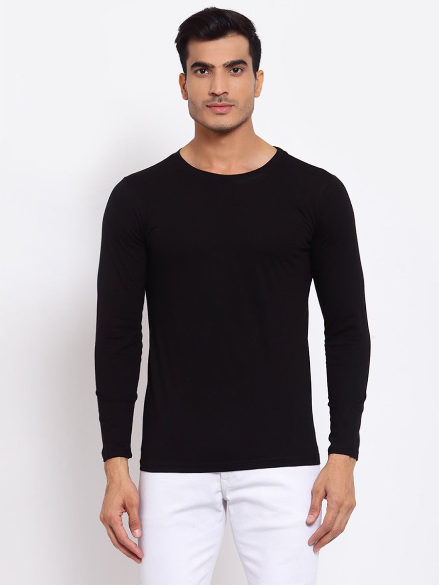 Buy Oversized streetwear Stylish Crew Neck Full Sleeves T-Shirt Online - RoadTrip®