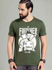 Buy Oversized streetwear The Finisher Thala Graphic T-shirt Online - RoadTrip®
