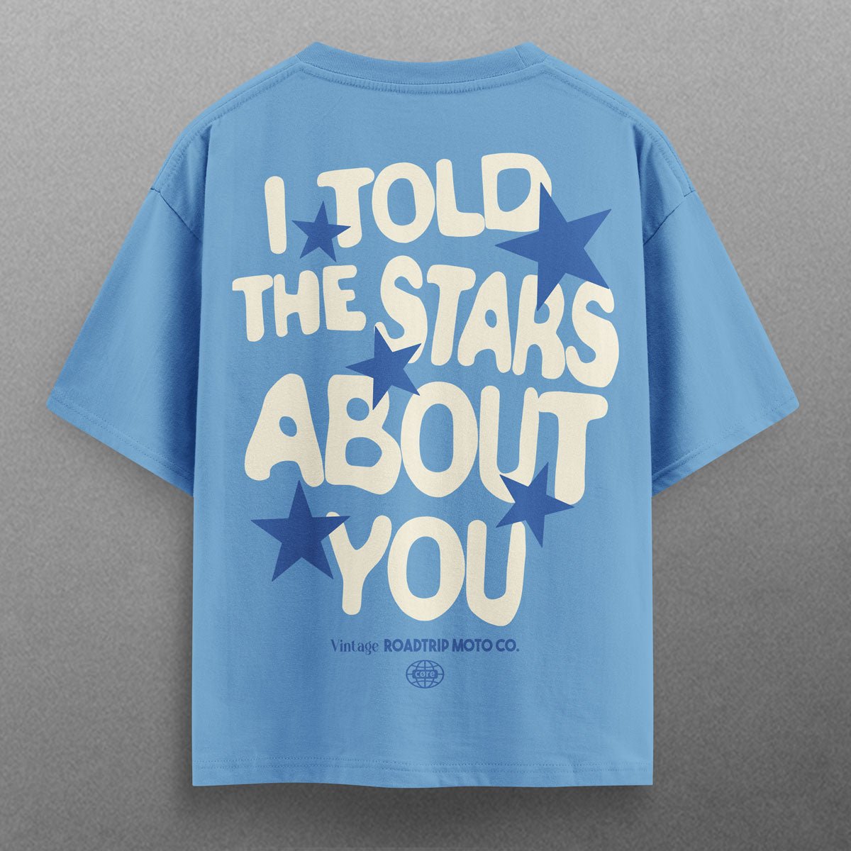 Buy Oversized streetwear TOLD STARS ABOUT YOU T - SHIRT Online - RoadTrip®