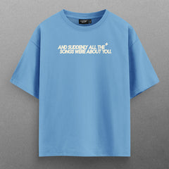 Buy Oversized streetwear TOLD STARS ABOUT YOU T - SHIRT Online - RoadTrip®